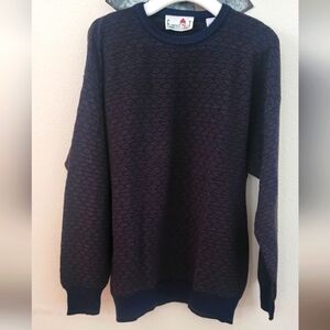 Florence Tricot Men's made in Italy round neck sweater size Large..